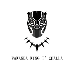 WAKANDA KING T' CHALLA logo