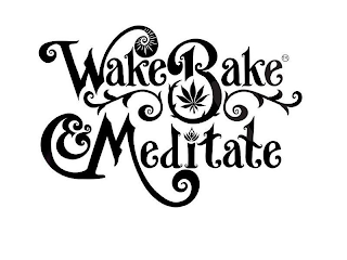 WAKE BAKE & MEDITATE logo