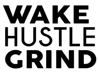 WAKE HUSTLE GRIND logo