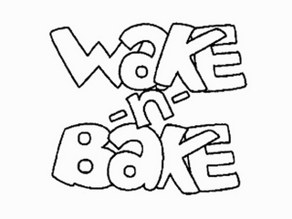 WAKE -N- BAKE logo