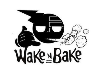 WAKE 'N BAKE logo