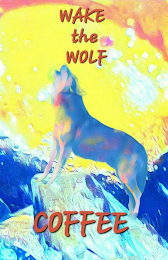 WAKE THE WOLF COFFEE logo