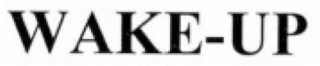 WAKE-UP logo
