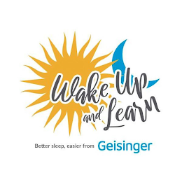 WAKE UP AND LEARN BETTER SLEEP, EASIER FROM GEISINGER logo
