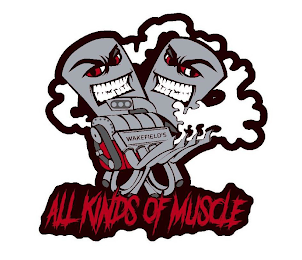 WAKEFIELD'S ALL KINDS OF MUSCLE logo