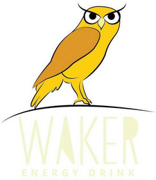 WAKER ENERGY DRINK logo
