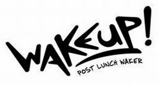 WAKEUP! POST LUNCH WAKER logo