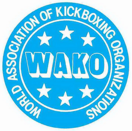 WAKO WORLD ASSOCIATION OF KICKBOXING ORGANIZATIONS logo