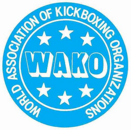WAKO WORLD ASSOCIATION OF KICKBOXING ORGANIZATIONS logo