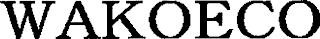 WAKOECO logo