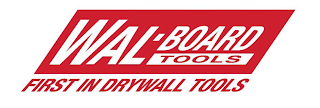 WAL-BOARD TOOLS FIRST IN DRYWALL TOOLS logo