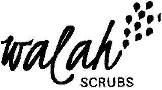 WALAH SCRUBS logo