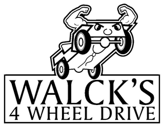 WALCK'S 4 WHEEL DRIVE logo