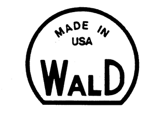 WALD MADE IN USA logo