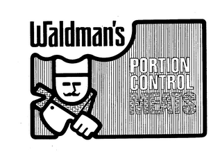 WALDMAN'S PORTION CONTROL MEATS logo