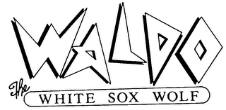 WALDO THE WHITE SOX WOLF logo