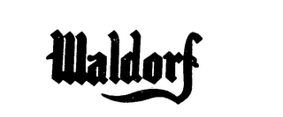 WALDORF logo