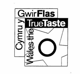 WALES THE TRUE TASTE (CYMRU Y GWIR FLAS) logo