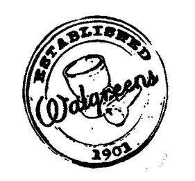WALGREENS ESTABLISHED 1901 logo