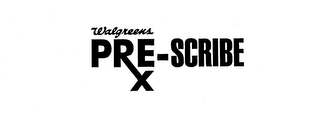 WALGREENS PRE-SCRIBE logo