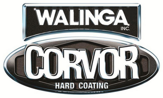 WALINGA INC. CORVOR HARD COATING logo