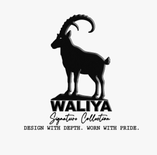 WALIYA SIGNATURE COLLECTION. DESIGN WITH DEPTH. WORN WITH PRIDE. logo