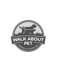 WALK ABOUT PET "WALKING ON THE WILD SIDE" logo