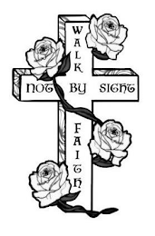 WALK BY FAITH NOT SIGHT logo