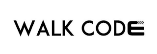 WALK CODE logo