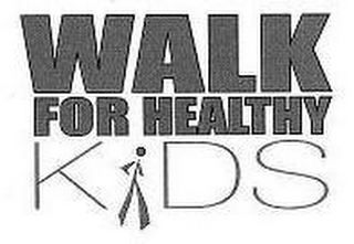 WALK FOR HEALTHY KIDS logo