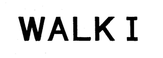 WALK I logo