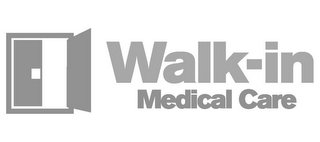 WALK-IN MEDICAL CARE logo