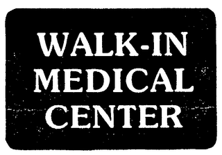 WALK-IN MEDICAL CENTER logo