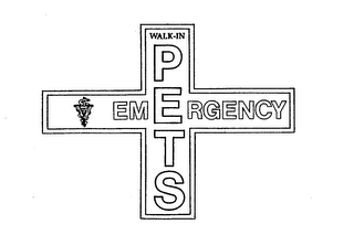 WALK-IN PETS EMERGENCY logo