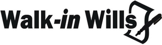 WALK-IN WILLS logo