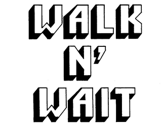 WALK N' WAIT logo