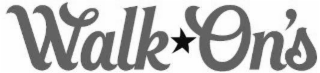 WALK-ON'S logo