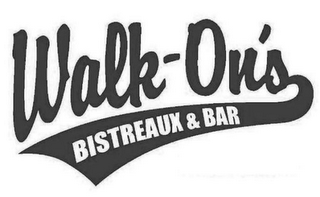WALK-ON'S BISTREAUX & BAR logo