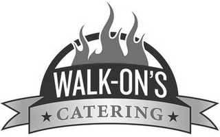 WALK-ON'S CATERING logo