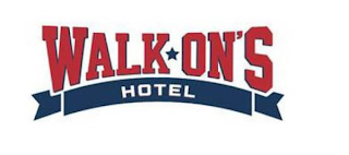 WALK-ON'S HOTEL logo