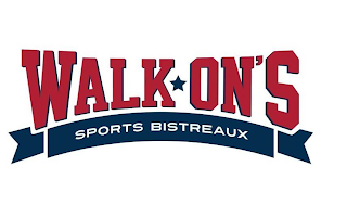WALK-ON'S SPORTS BISTREAUX logo