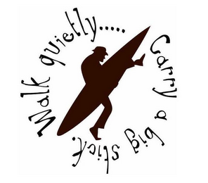 WALK QUIETLY.....CARRY A BIG STICK. logo