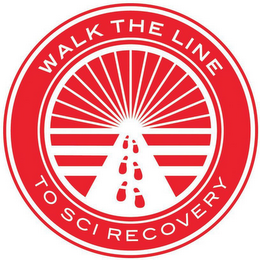 WALK THE LINE TO SCI RECOVERY logo