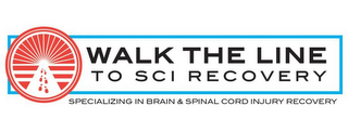 WALK THE LINE TO SCI RECOVERY SPECIALIZING IN BRAIN AND SPINAL CORD INJURY RECOVERY logo