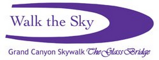 WALK THE SKY GRAND CANYON SKYWALK THE GLASS BRIDGE logo