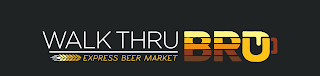 WALK THRU BRU EXPRESS BEER MARKET logo