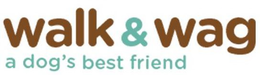 WALK & WAG A DOG'S BEST FRIEND logo