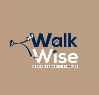 WALK WISE 2 DOGS 1 LEASH 0 TANGLES logo