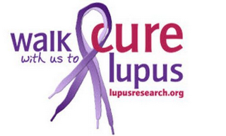 WALK WITH US TO CURE LUPUS LUPUSRESEARCH.ORG logo