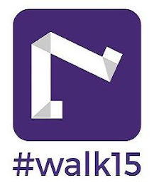 #WALK15 logo